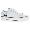 náhled Karl Lagerfeld dámská obuv KL60410N 911 White Canvas