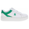 náhled Tommy Hilfiger dámská obuv FW0FW07910 0K4 white-olympic green