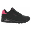 náhled Skechers Uno - Pop Back black-hot pink