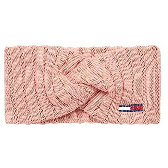 detail Tommy Hilfiger dámská čelenka AW0AW12629 TKH Powdered Coral