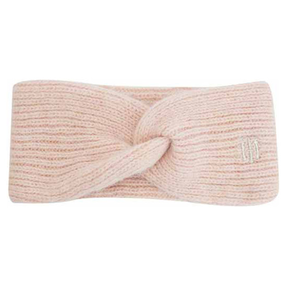 detail Tommy Hilfiger dámská čelenka AW0AW13828 TMF Sepia Pink