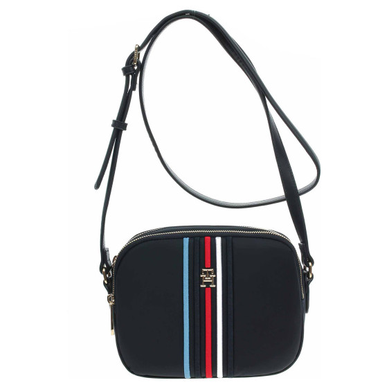 detail Tommy Hilfiger dámská kabelka AW0AW15985 DW6 Space Blue