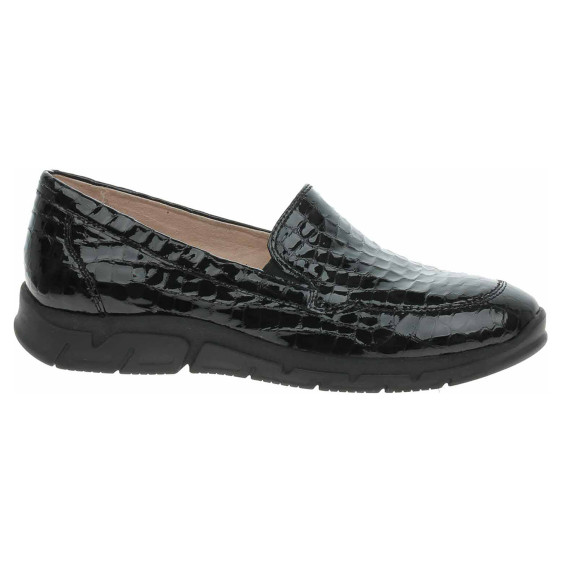 detail Caprice dámské mokasiny 9-24651-43 black croco