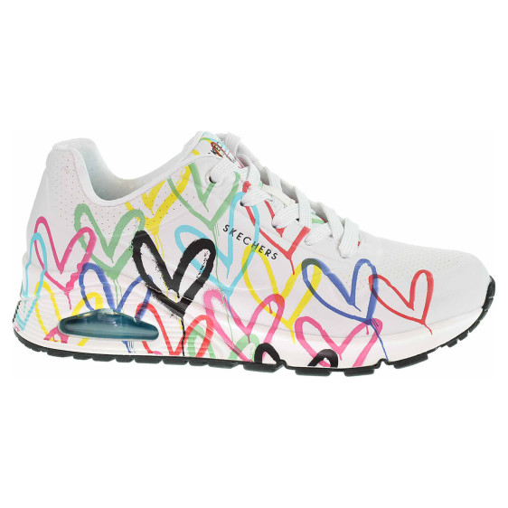 detail Skechers x JGoldcrown: Uno - Spread the Love white-multi