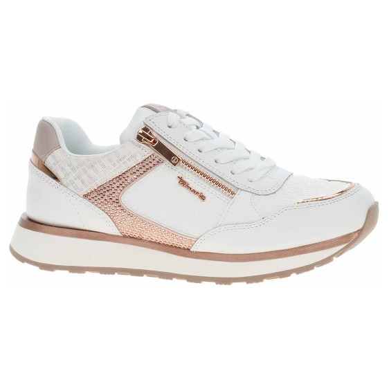 detail Tamaris dámská obuv 1-23755-42 119 wht-rose gold