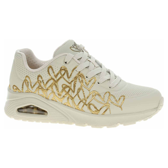 detail Skechers JGoldcrown: Uno - Golden Heart natural-gold