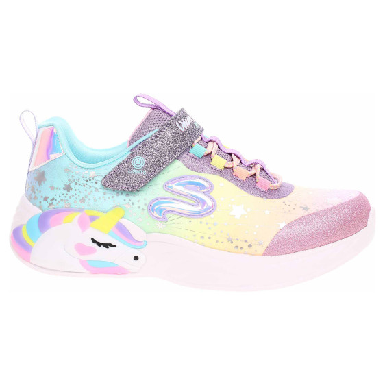 detail Skechers S Lights - Unicorn Dreams purple multi